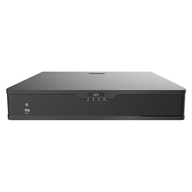Uniview 32-ch NVR, 4 SATA interface, 1.5U, H.265 & 4K, 16 PoE, 160 Mbps