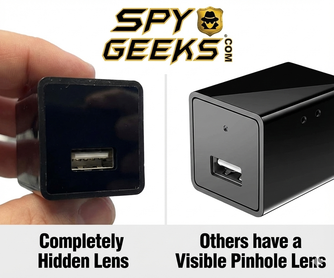 1080p 30fps Wi-Fi recording Spy Camera looks like and is working USB Phone charge