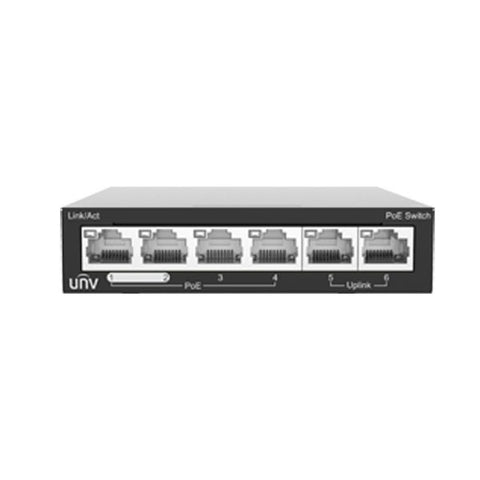 Uniview Ethernet 4 Port PoE Switch + 2