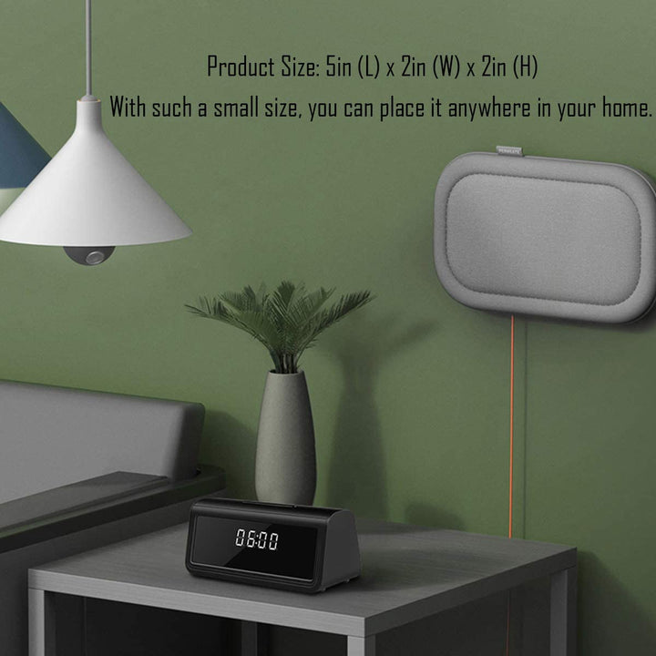 Spy Clock Camera 4K & WiFI
