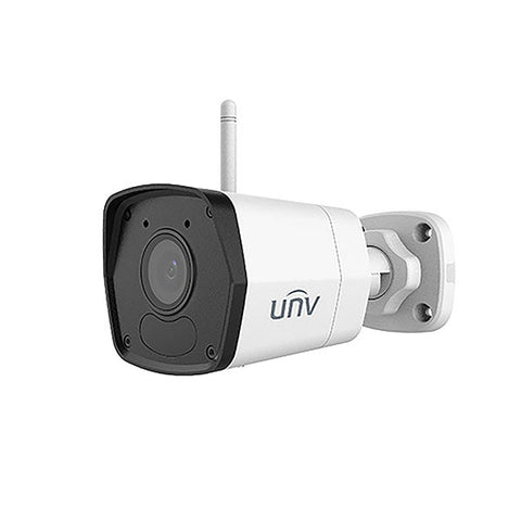 Uniview 2MP HD WiFi Bullet Network Camera, Built-in Mic, Smart IR
