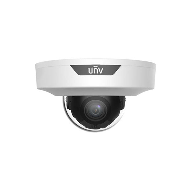Uniview Prime-I 4MP Mini Glass Dome, 120dB WDR, HLC, 3-Axis, LightHunter, Built in AI algorithm, IP66