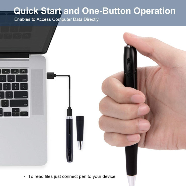 Hidden Spy Pen Camera 1080P